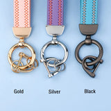 Leather Keychain Accessories Personality Waist Hanging Woven Car Key Chains