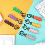 Leather Keychain Accessories Personality Waist Hanging Woven Car Key Chains