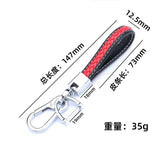 Men's Creative Leather Keychain Clasp Holder