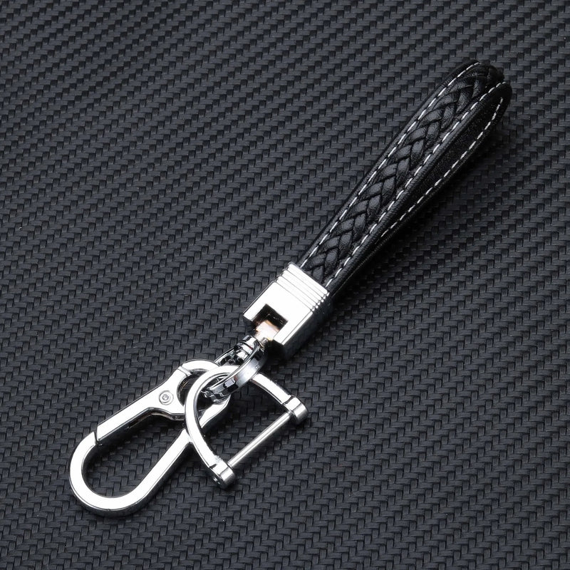 Men's Creative Leather Keychain Clasp Holder