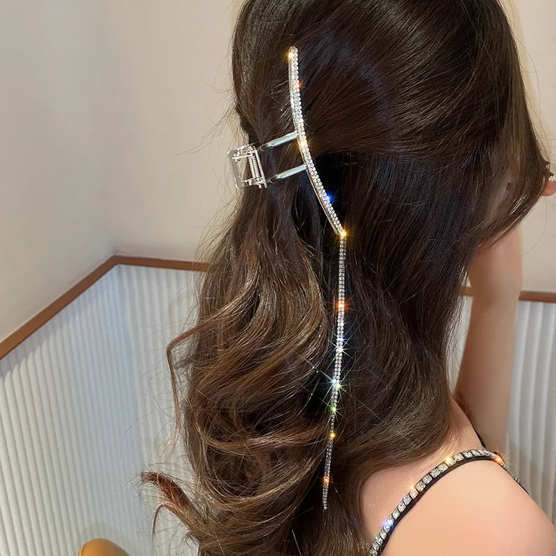 Geometric Metal Hair Crab Hairpins Headwear Hair Accessories