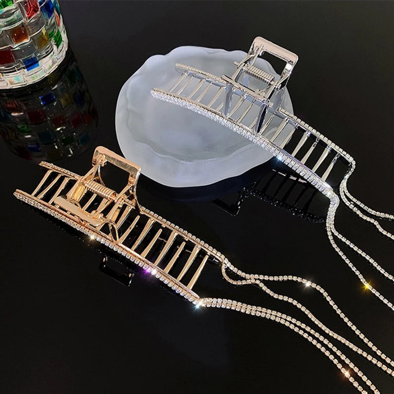 Geometric Metal Hair Crab Hairpins Headwear Hair Accessories