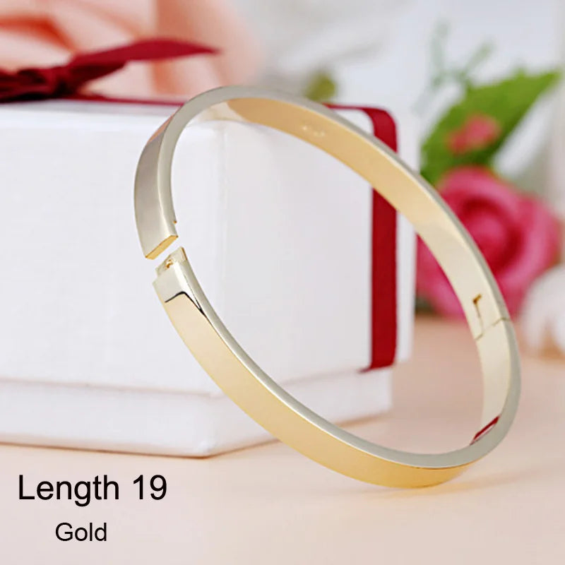 Silver Glaze Love Bracelet Set for Couples