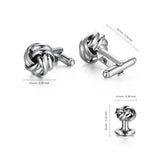 Vintage Cufflinks Shirt Studs Set Gift Box