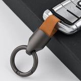Durable Leather Key Chain for Car Key Ring Holder Gift