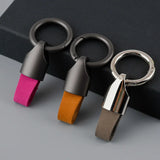 Durable Leather Key Chain for Car Key Ring Holder Gift