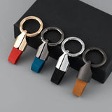 Durable Leather Key Chain for Car Key Ring Holder Gift