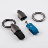 Durable Leather Key Chain for Car Key Ring Holder Gift
