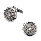 Wedding Copper Cufflinks For Men's Suit