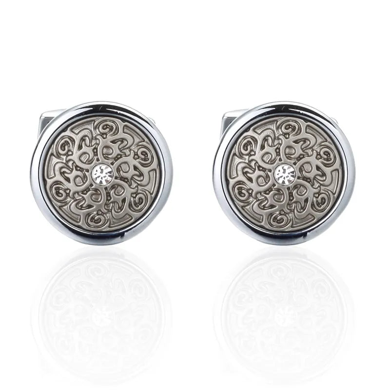 Wedding Copper Cufflinks For Men's Suit