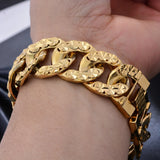 Mens Hand Chain Bracelet Male Bijoux Chain Link Bangle For Men Women