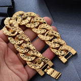 Mens Hand Chain Bracelet Male Bijoux Chain Link Bangle For Men Women