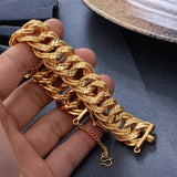 Mens Chain Link Bracelet For Men Women pulseira masculina
