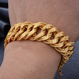 Mens Chain Link Bracelet For Men Women pulseira masculina