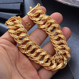 Mens Chain Link Bracelet For Men Women pulseira masculina