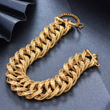 Mens Chain Link Bracelet For Men Women pulseira masculina