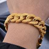 Unisex Chain Link Bracelet, Hand Chain Jewelry for Engagement