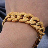 Unisex Chain Link Bracelet, Hand Chain Jewelry for Engagement