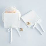 Microfiber Suede Gift Bag Velvet Ribbon Envelope Pouch