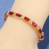 Middle East 18K Plated Jewelry Dubai Bridal Bracelet