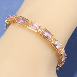Middle East 18K Plated Jewelry Dubai Bridal Bracelet