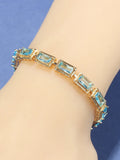 Middle East 18K Plated Jewelry Dubai Bridal Bracelet