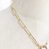 Natural Pearls Necklace Statement Wedding Irregular Pearl Pendant Punk Collares