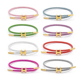Multicolor Charm Adjustable Bracelet for Men Women