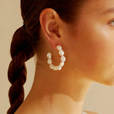 Multicolor Irregular Pearl Big Earring Drop Pendientes Creative Accessories