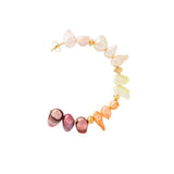 Multicolor Irregular Pearl Big Earring Drop Pendientes Creative Accessories