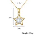 Freshwater Pearl Pendant 925 Sterling Silver Necklace Christmas Gift