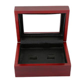 PU Leather Ring Display Box Organizer, 2-6 Hole Collection Box