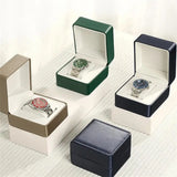 PU Leather Watch Box High-end Gift Packaging Portable Watch Holder