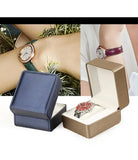 PU Leather Watch Box High-end Gift Packaging Portable Watch Holder