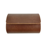 PU Leather Watch Storage Box Travel 2 Positions Watches Organizer Case