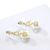 Zircon Gemstone Drop Earrings 925 Silver Jewelry for Women Wedding Party