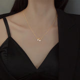 S925 Silver Bowknot Pendant Necklace for Women Girl Wedding Party Gift