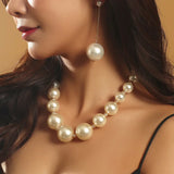 Sweet Beaded Wedding Jewelry Set for Women