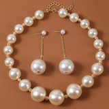 Sweet Beaded Wedding Jewelry Set for Women