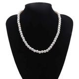 Crystal Pearl Pendant Necklaces for Women Wedding Bridal Jewelry