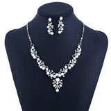 Pearls Bridal Jewelry Set Choker Necklace Party Prom Wedding Bride Accessories