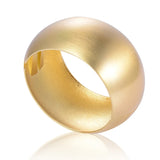 Gold-color Cuff Bangle for Women Graceful Wristband