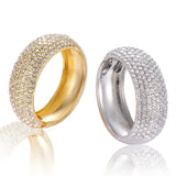 Rhinestone Party Cuff Wristband Bangles for Women
