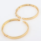 Punk Rainbow cz Bracelet Bangle Wedding Love Jewelry