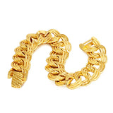 Pure 999 Twist Bracelets Jewelry for Women Men Never Fade Plated Jewelry
