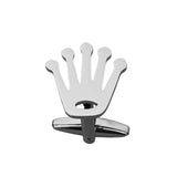 Crown Cufflinks Shirt Buckle Stainless Steel Wedding Grooms Set