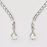 Rhinestone Water Drop Pendant Hair Hoop Headband Women Crystal Tassel Hairbands