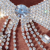Rhinestone Butterfly Tassel Hair Jewelry for Women