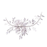 Crystal Flower Leaf Hair Band Headpiece Wedding Accessories