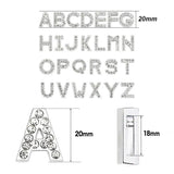 Rhinestone Letter SISSY Necklace Women Men's Name Choker Collar Costume Party